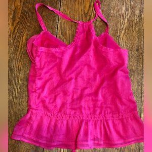 Abercrombie & Fitch pink camisole top sz XL